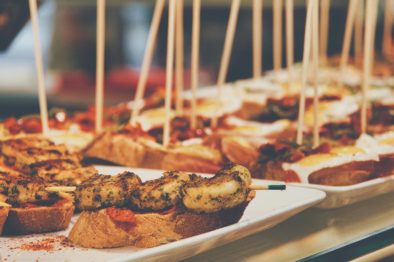 tapas, antipasti, appetizers